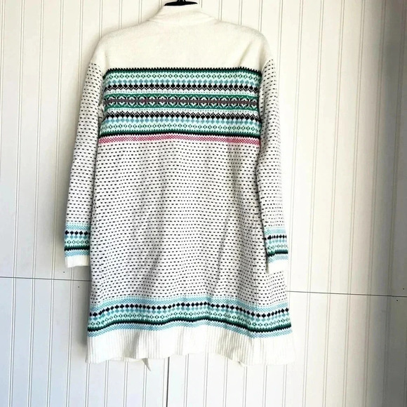 Talbots Size XS Breton Fair Isle Cardigan Sweater NEW! - Picture 6 of 6